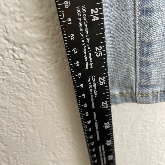 RSQ Jeans Womens Size 23 Light Wash Denim Blue Super High Rise Jeggings - Picture 4 of 10